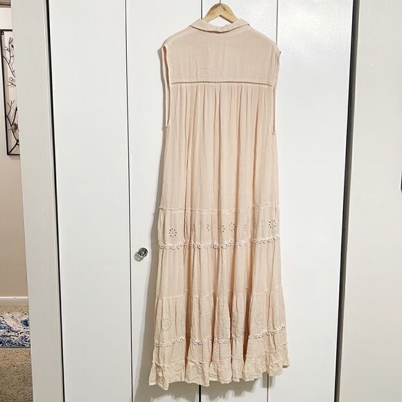 Free People Pretty Cozy Maxi Dress Size L - Picture 7 of 7